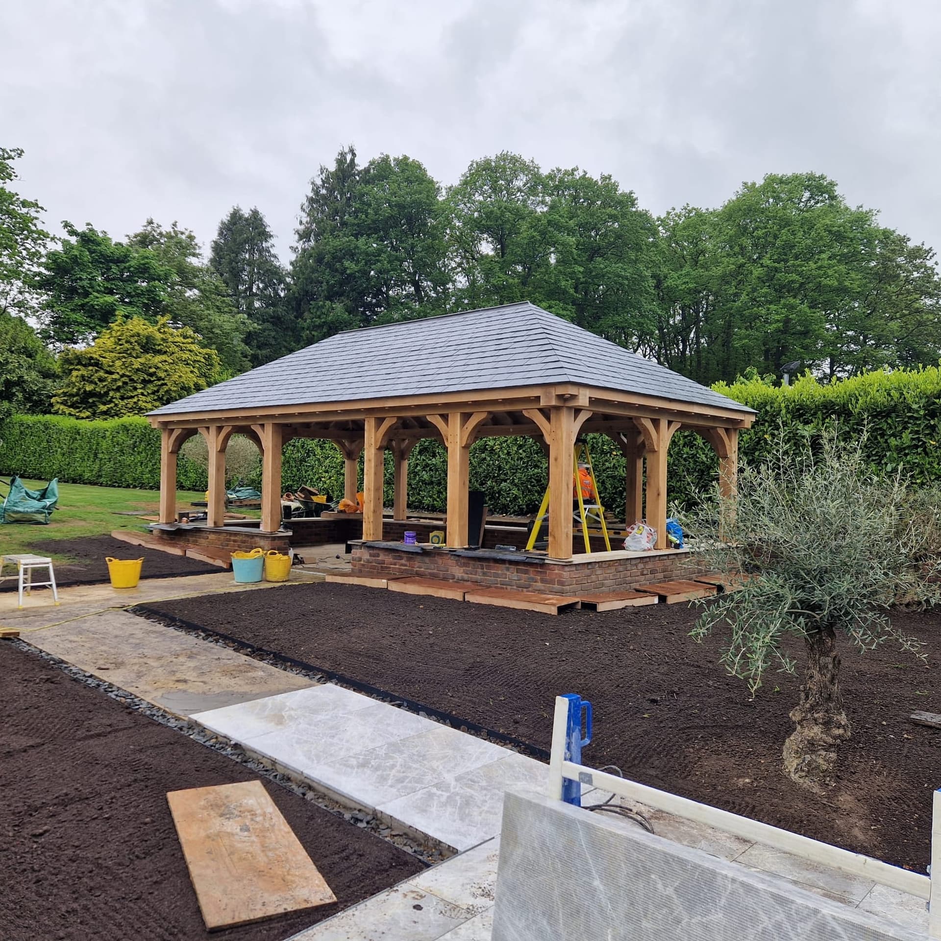 Custom-Built Barbecue Pavilion, Kingswood