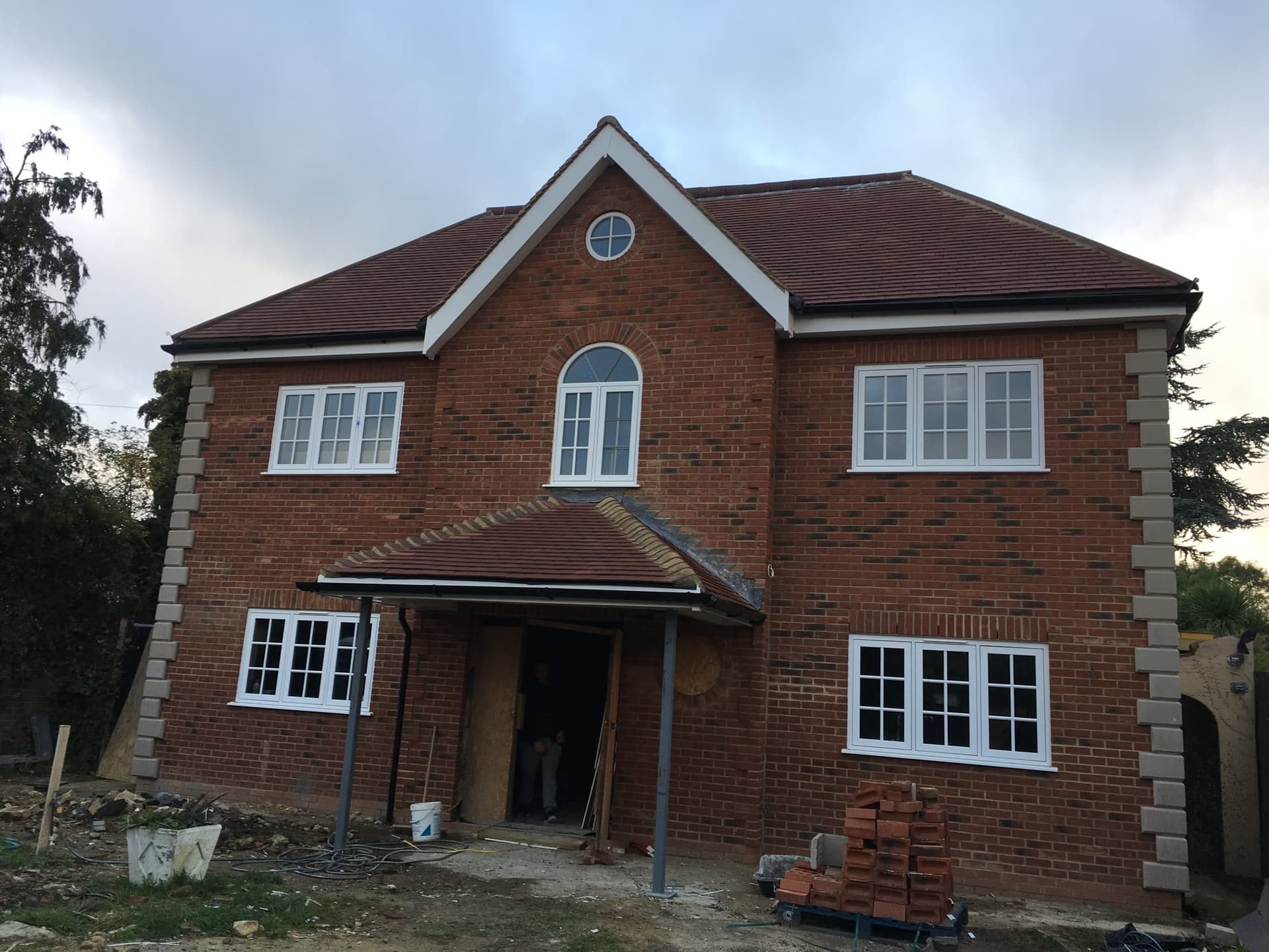 New build house exterior, Rowan Walk, Hornchurch